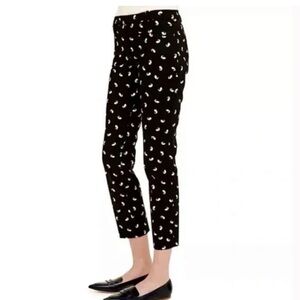 Club Monaco crop Koi fish pant